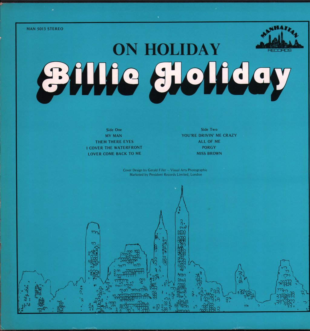 Billie Holiday - On Holiday - Lp