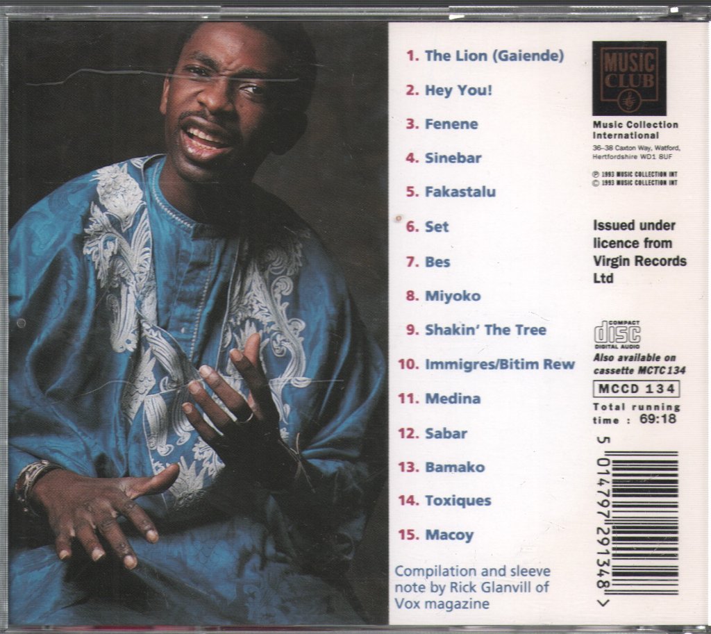 Youssou N'dour - Hey You! (The Best Of Youssou N'Dour) - Cd