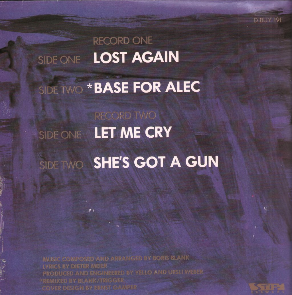 Yello - Lost Again - 7 Inch