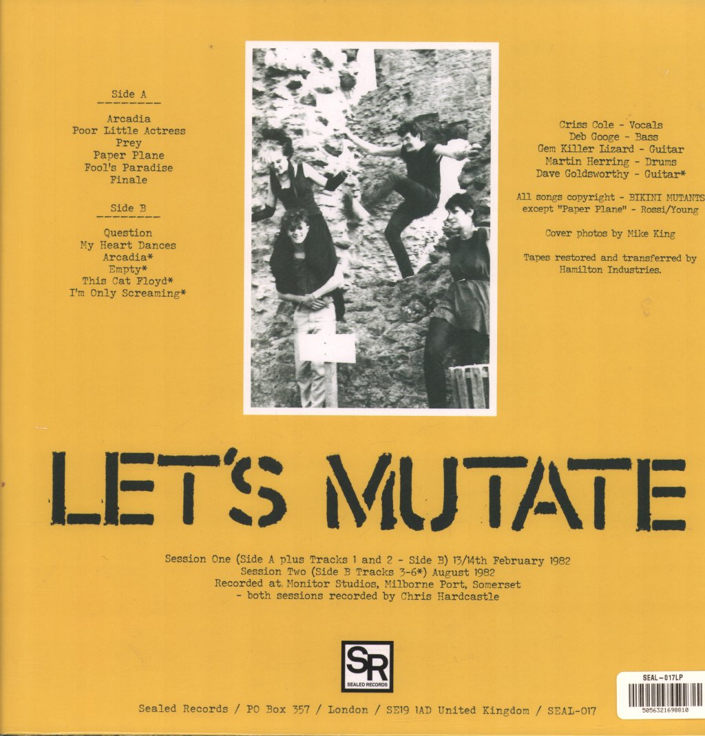 Bikini Mutants - Let's Mutate - Lp