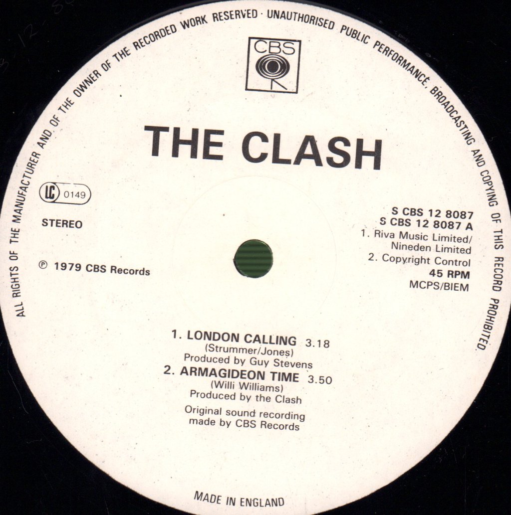 Clash - London Calling - 12 Inch