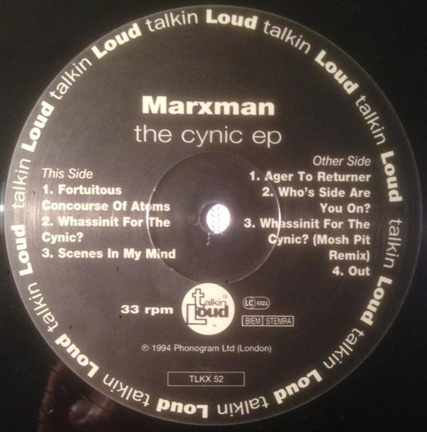 Marxman - Cynic E.P. - 12 Inch