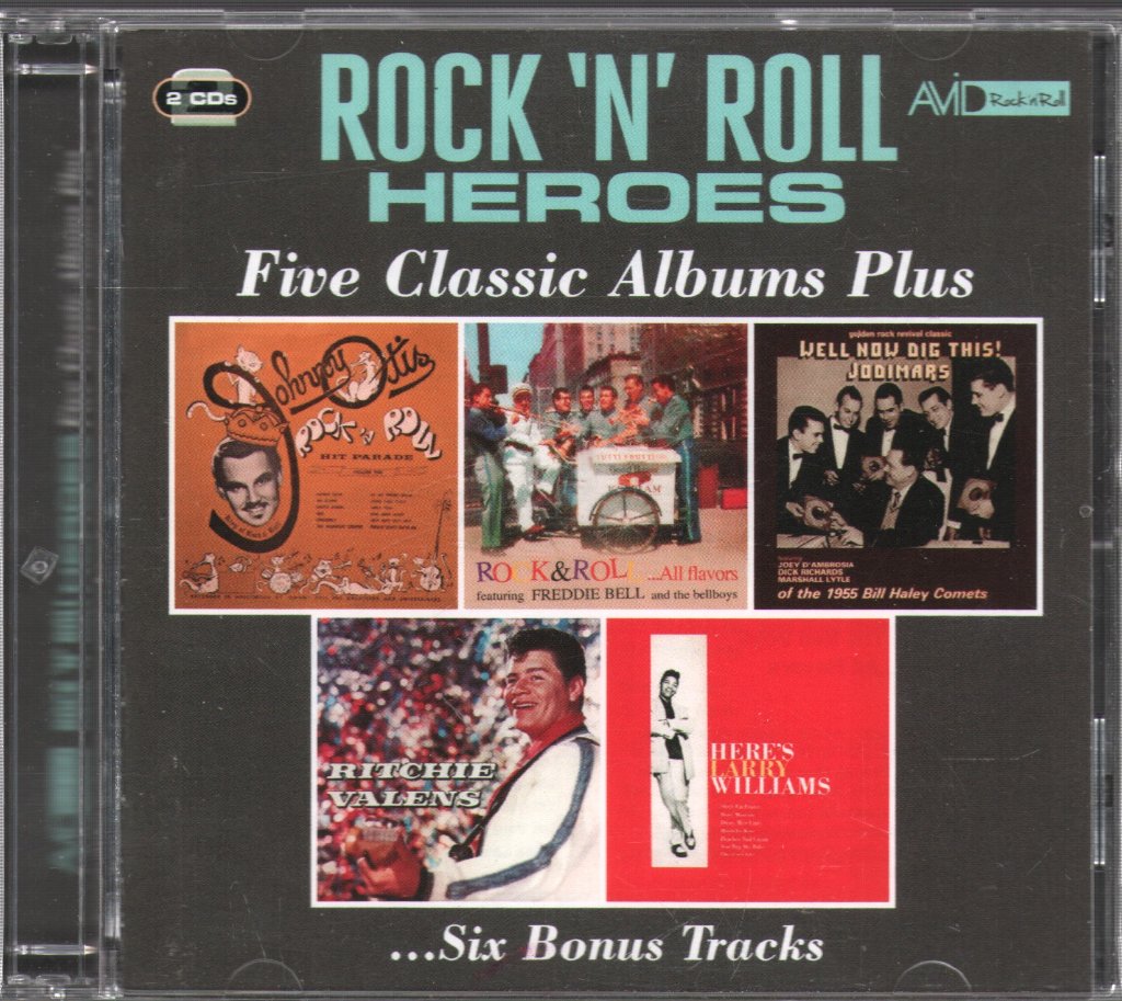 Various Artists - Rock 'n' Roll Heroes  Five Classic Albums Plus ... Six Bonus Tracks - Double Cd