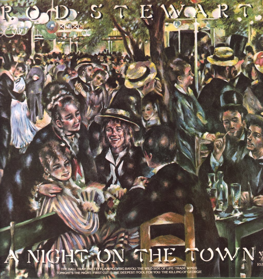 Rod Stewart - A Night On The Town - Lp