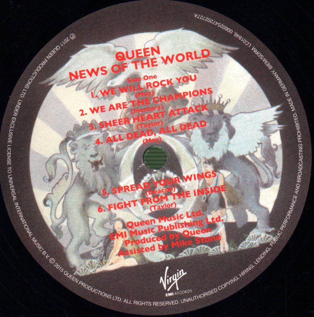 Queen - News Of The World - Lp