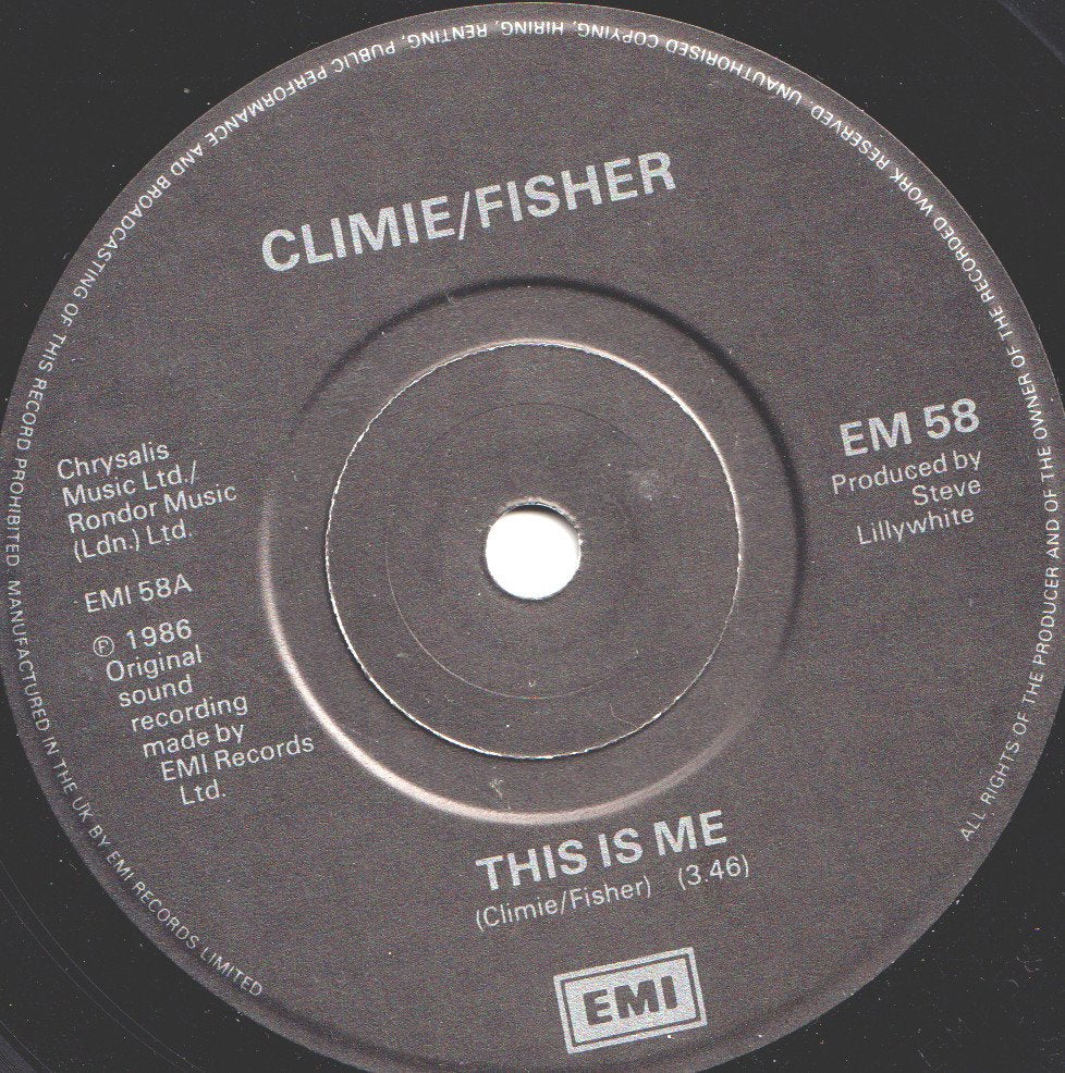 Climie Fisher - This Is Me - 7 Inch