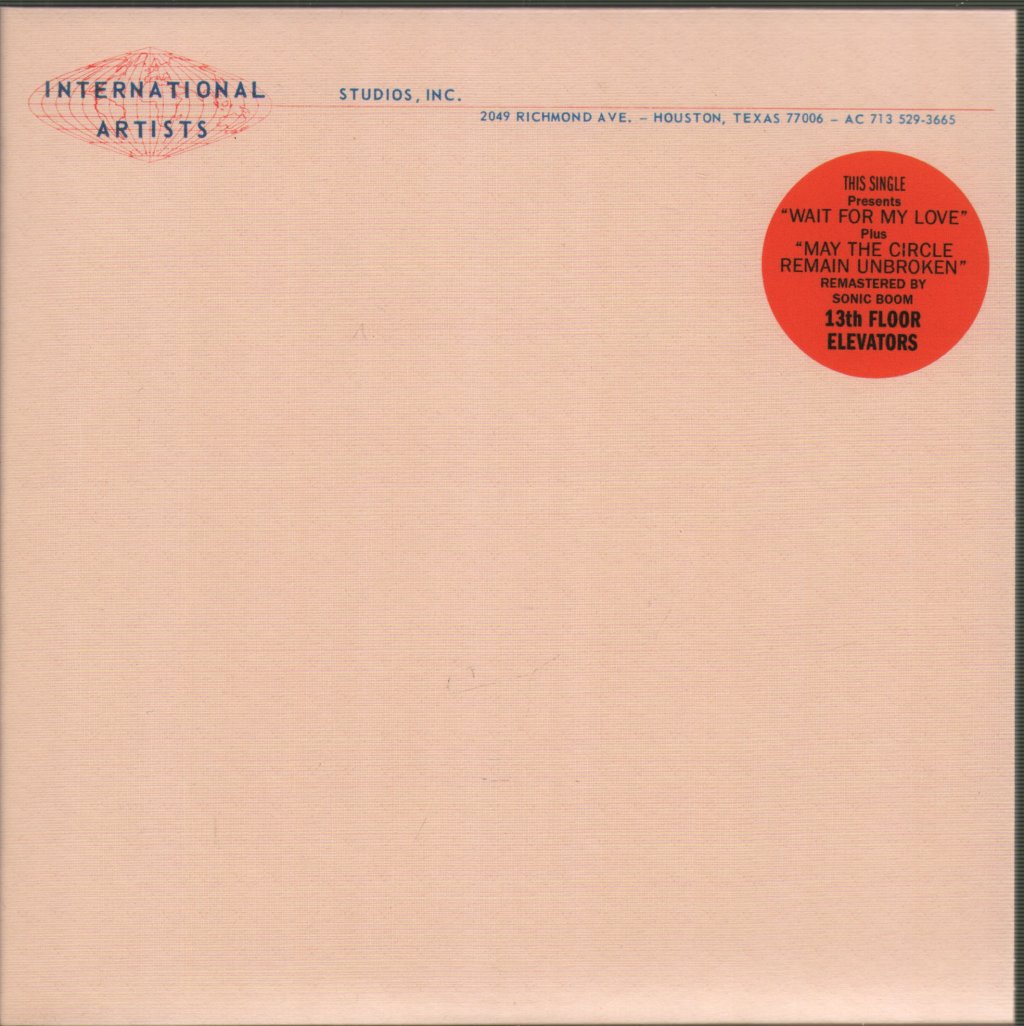 13th Floor Elevators - Wait For My Love - 7 Inch