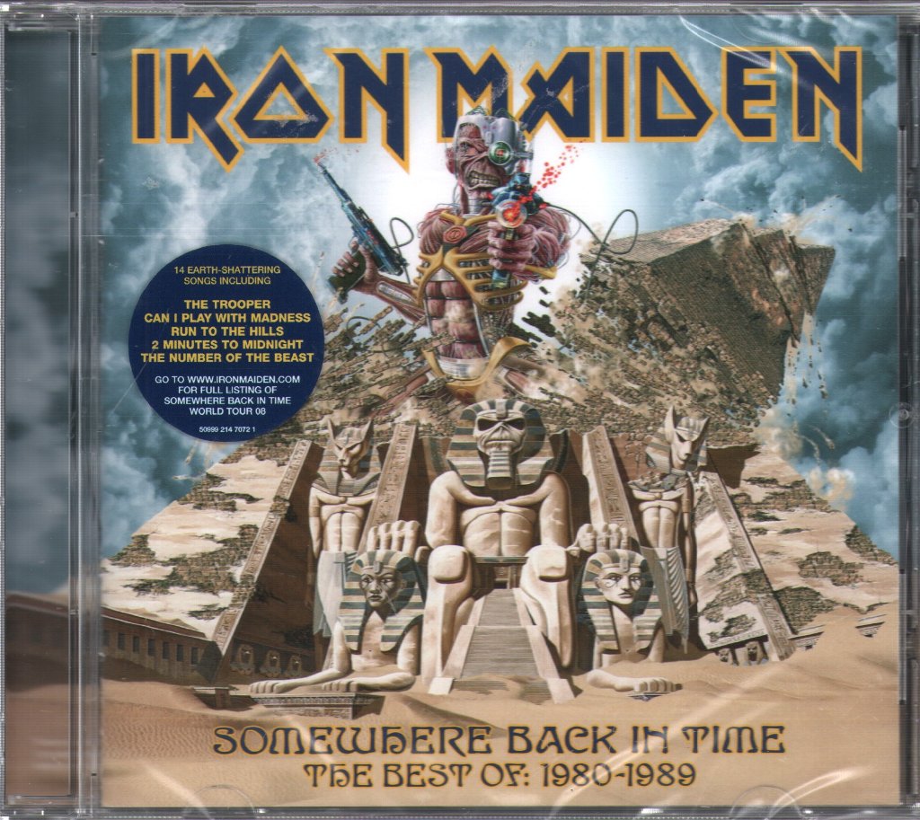 Iron Maiden - Somewhere Back In Time: The Best Of: 1980-1989 - Cd
