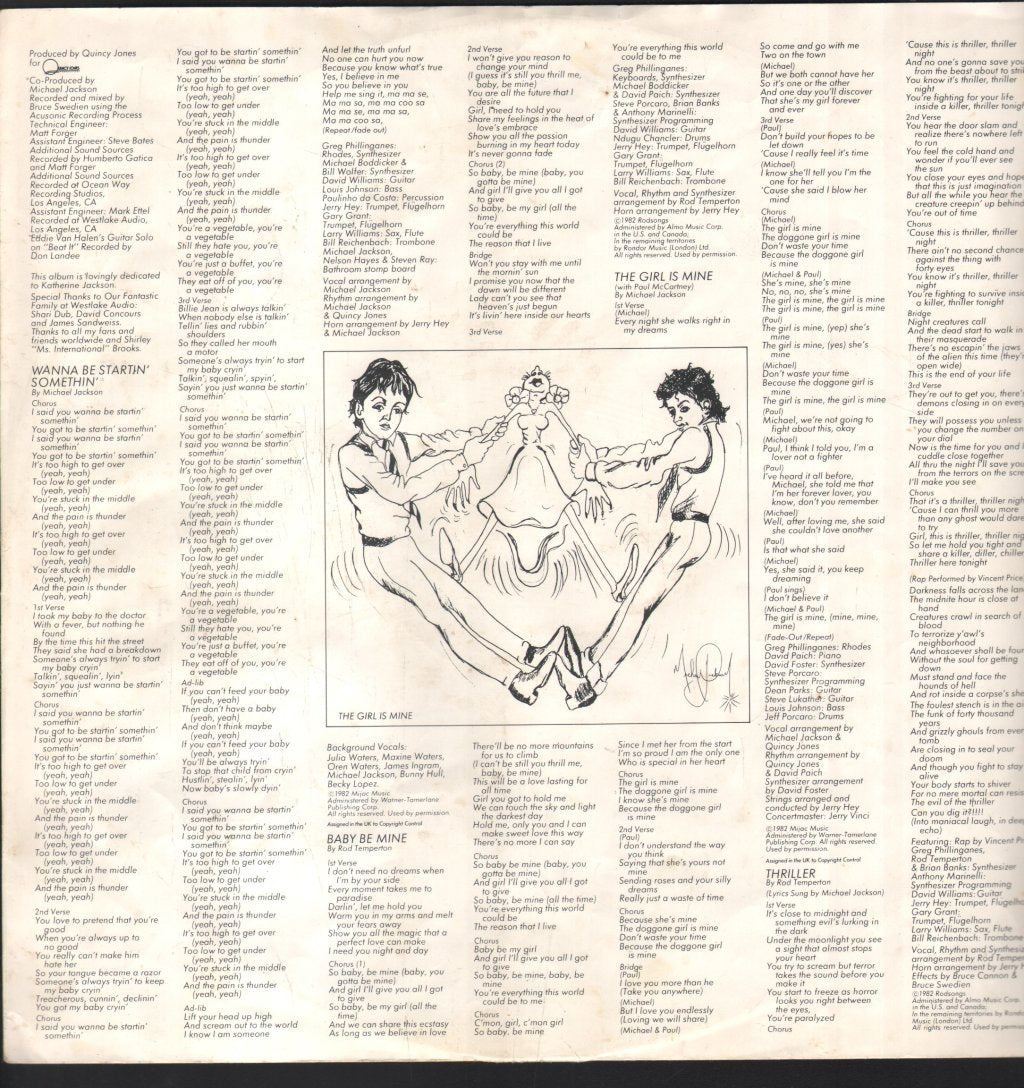 Michael Jackson - Thriller - Lp