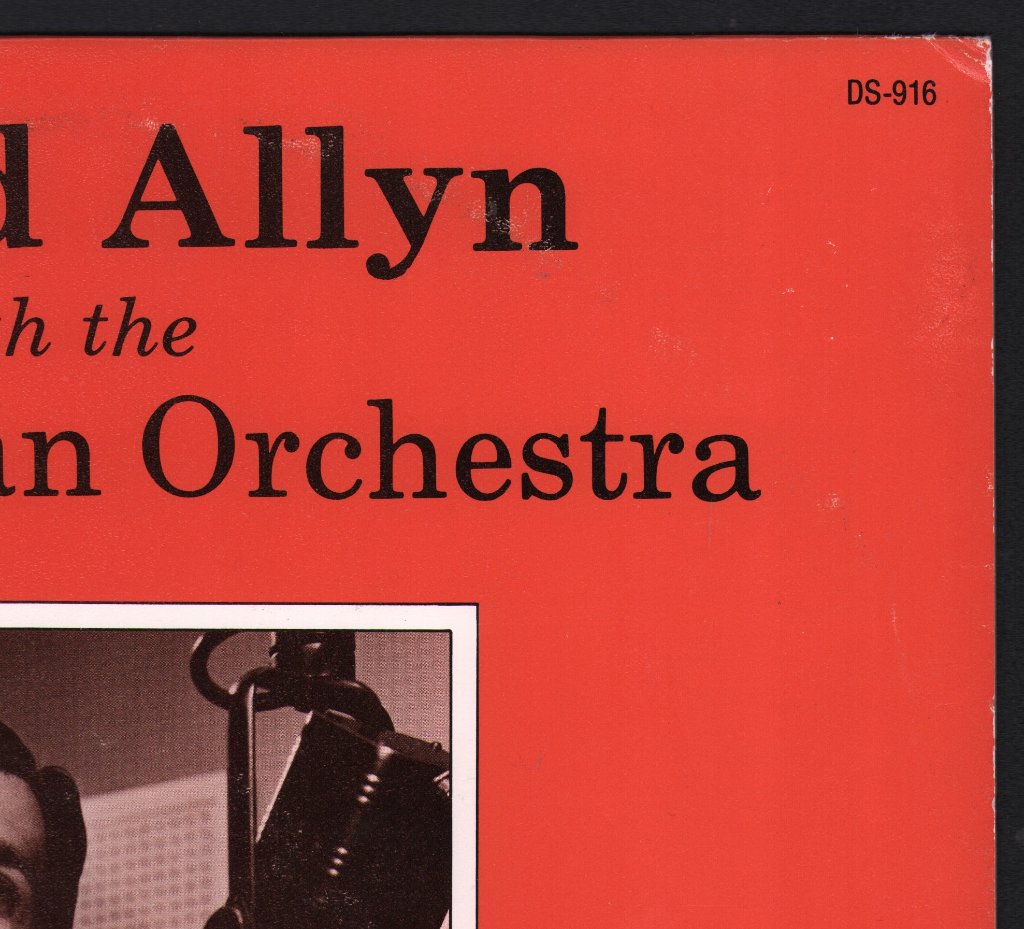 David Allyn With The Bill Holman Orchestra - Yours Sincerely - Lp