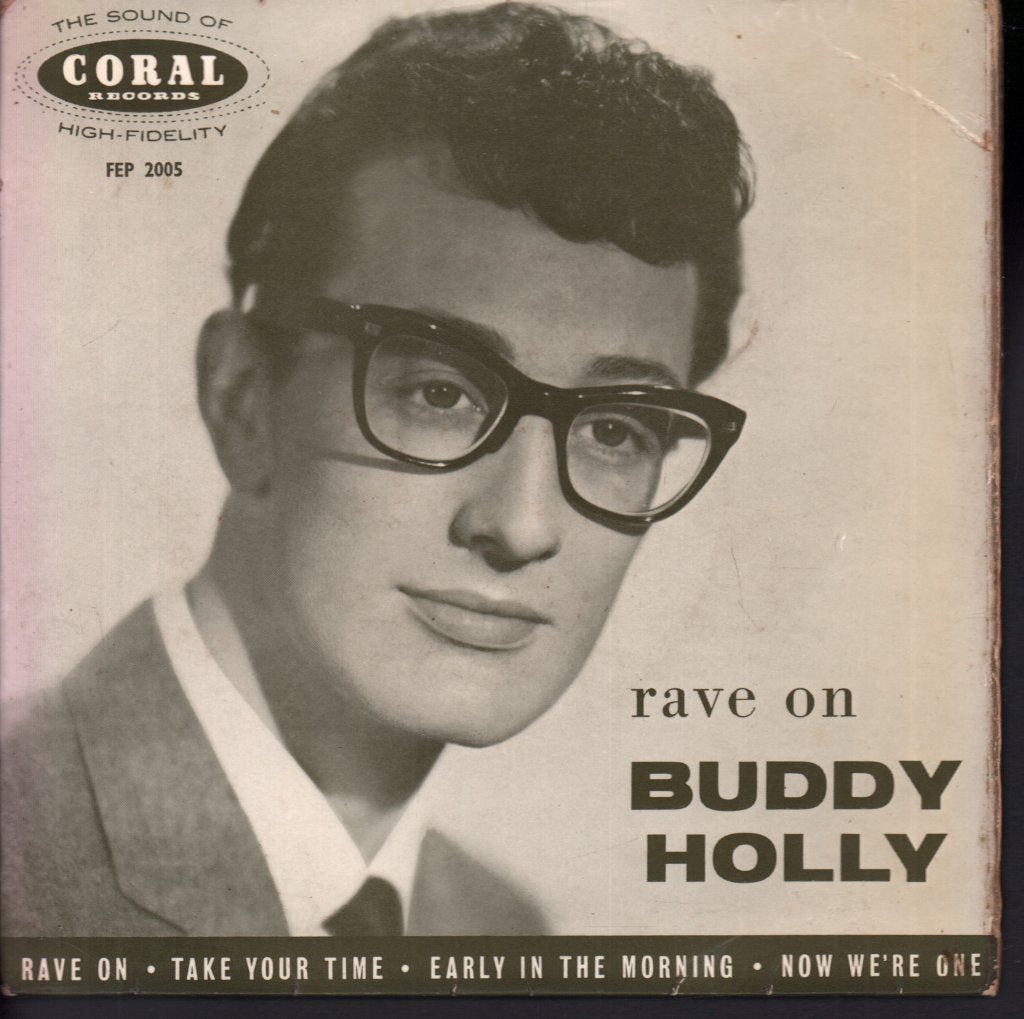 Buddy Holly - Rave On - 7 Inch