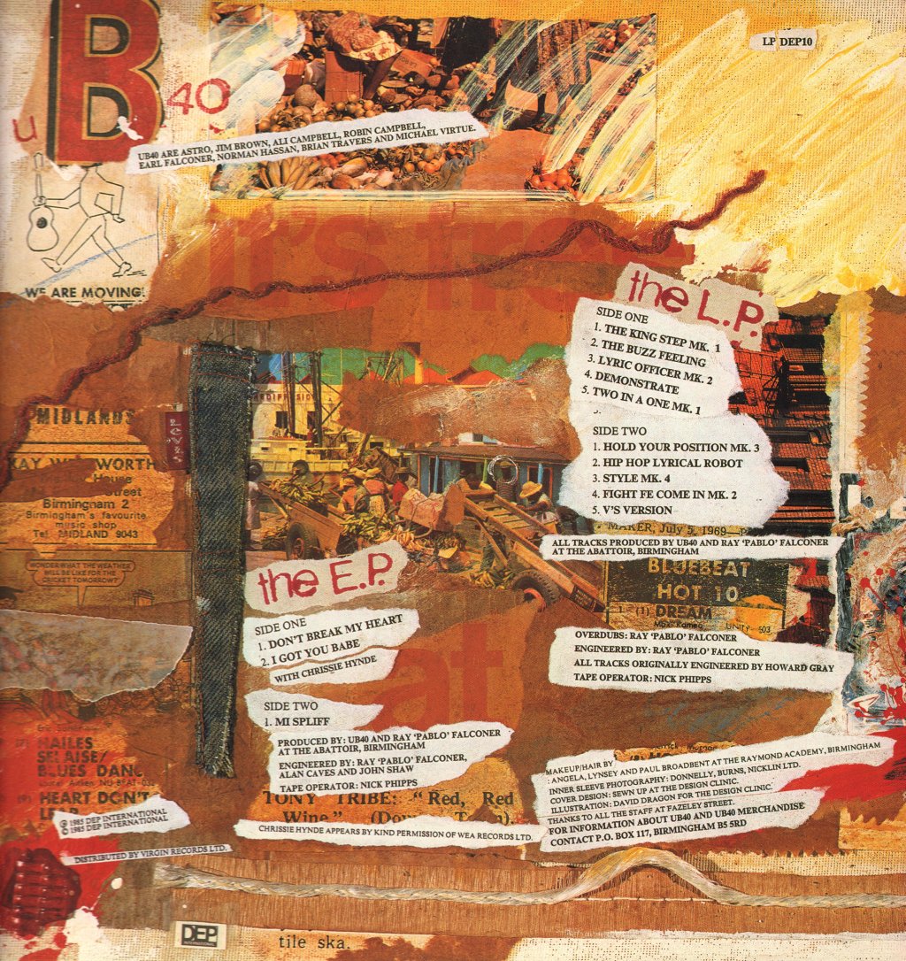 UB40 - Baggariddim - Double Lp