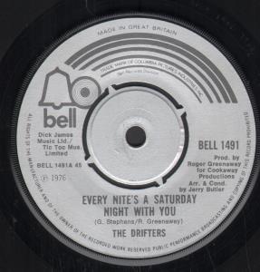 Drifters (Soul Group) - Every Nite's A Saturday Night With You - 7 Inch