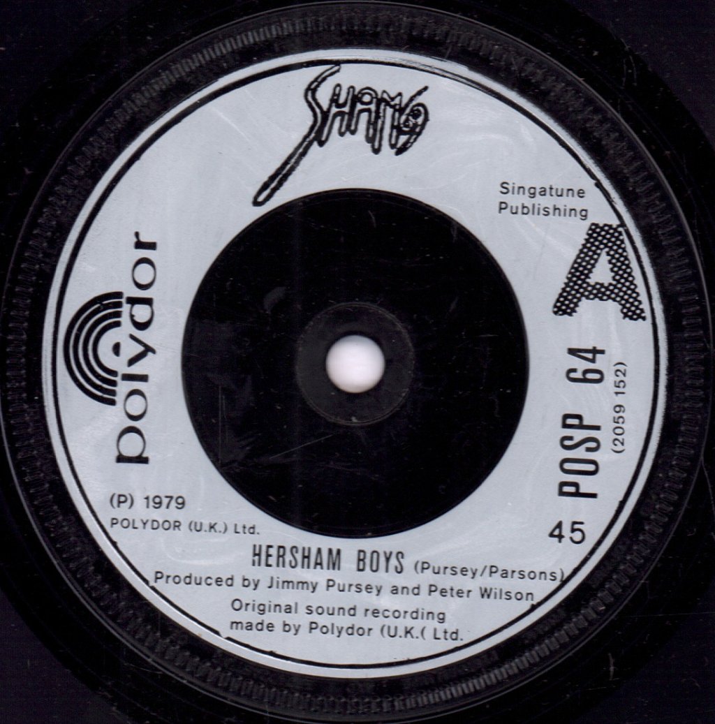 Sham 69 - Hersham Boys - 7 Inch