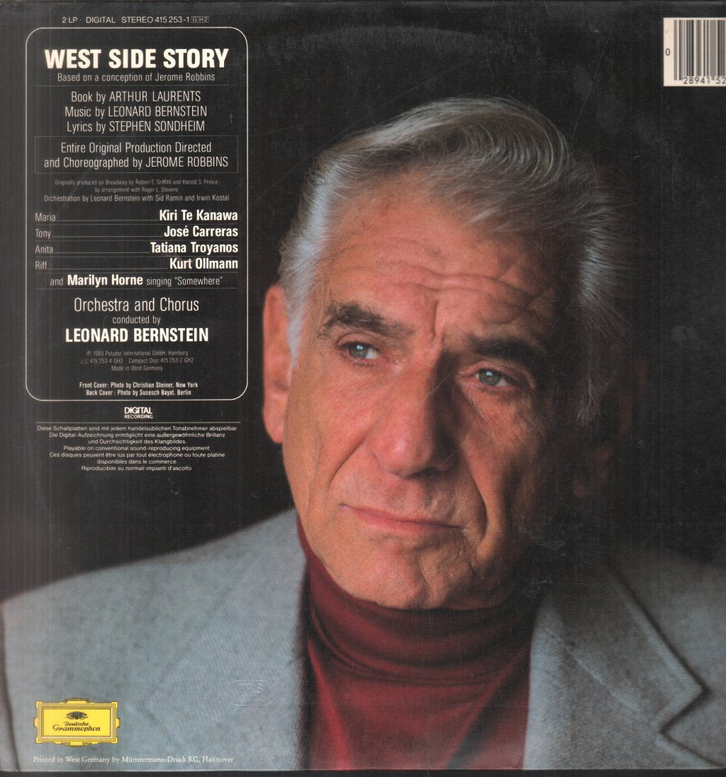 Leonard Bernstein - West Side Story - Double Lp