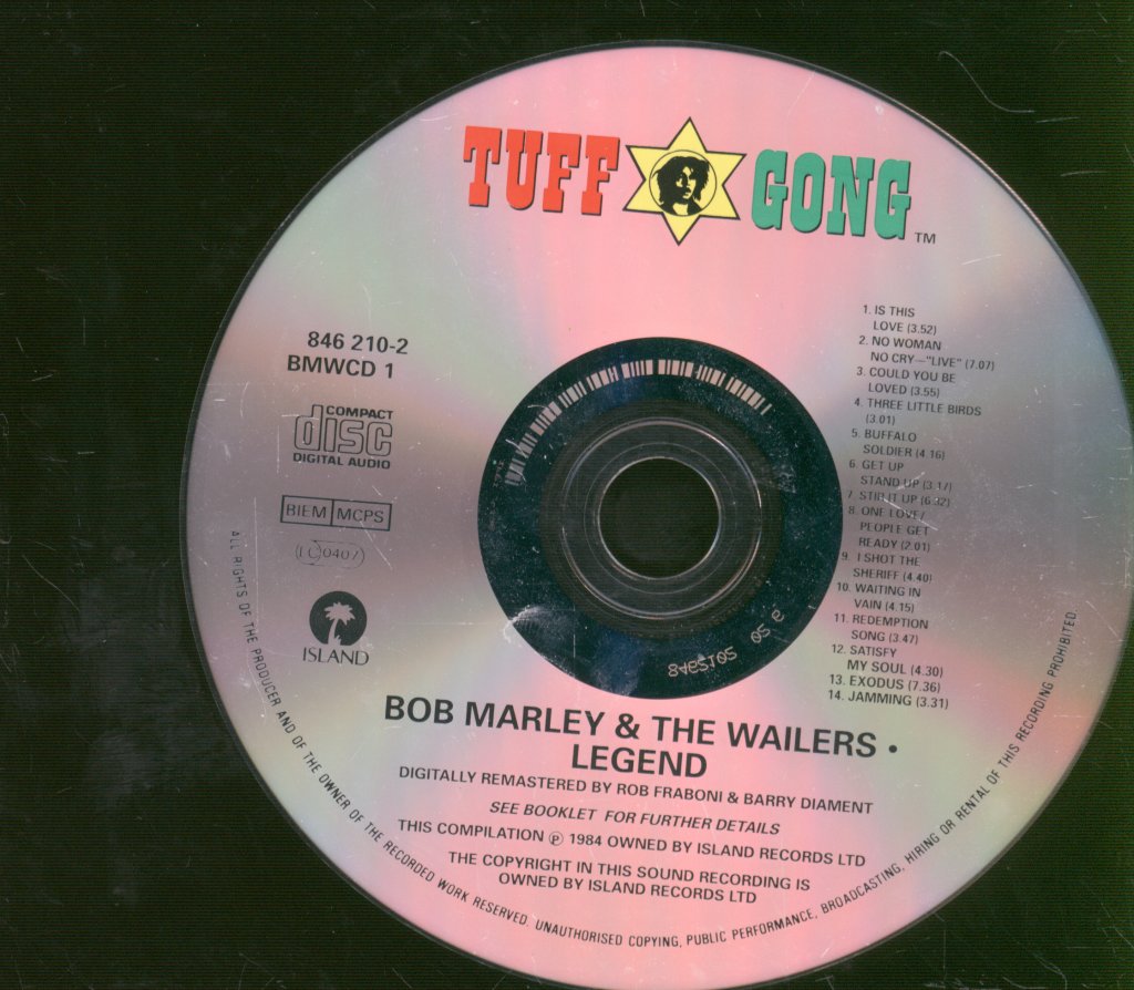 Bob Marley & The Wailers - Legend - The Best Of Bob Marley And The Wailers - Cd