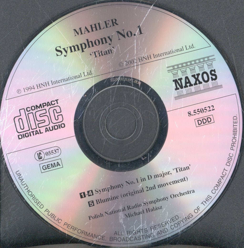 Michael Halász, Polish National Radio Symphony Orchestra - Mahler - Symphony No. 1 "Titan" - Cd