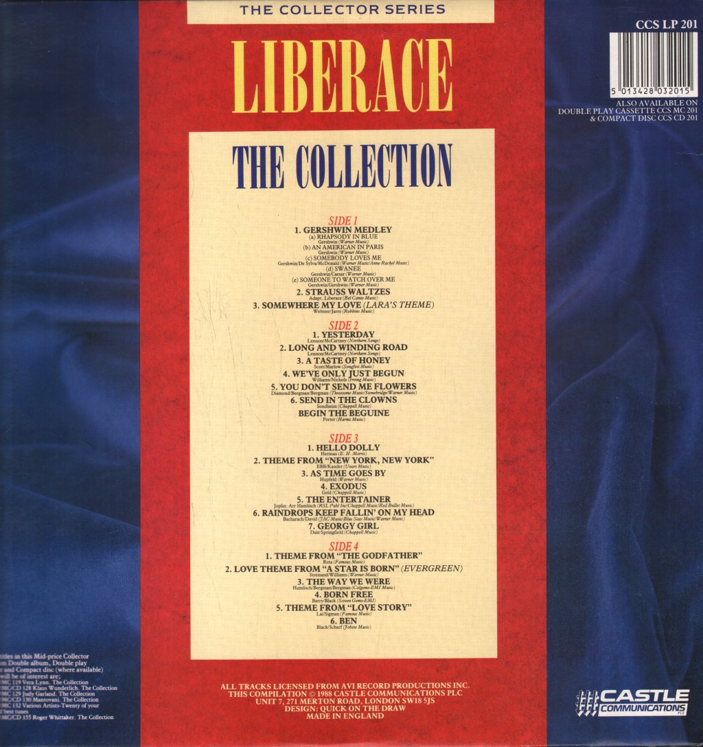 Liberace - Collection - Double Lp