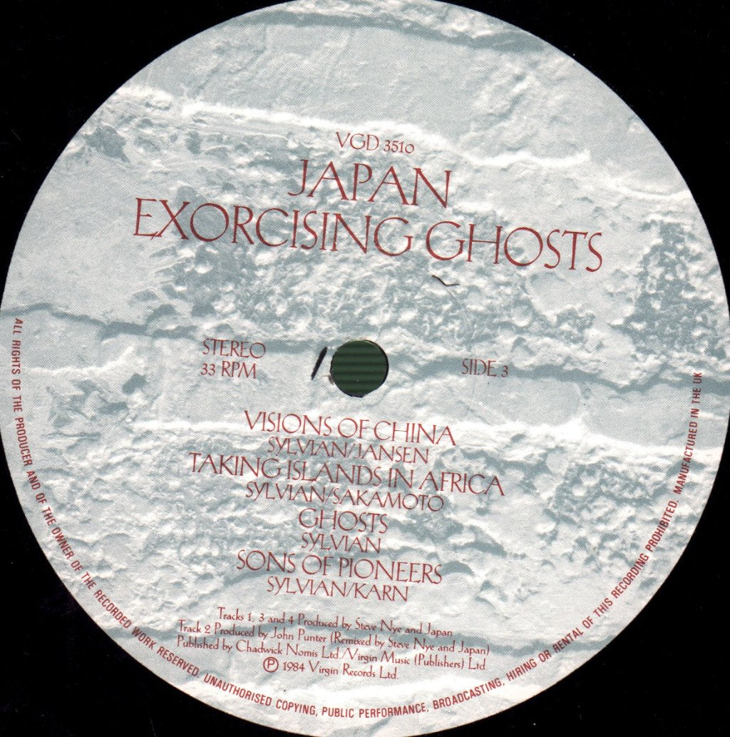 Japan - Exorcising Ghosts - Double Lp