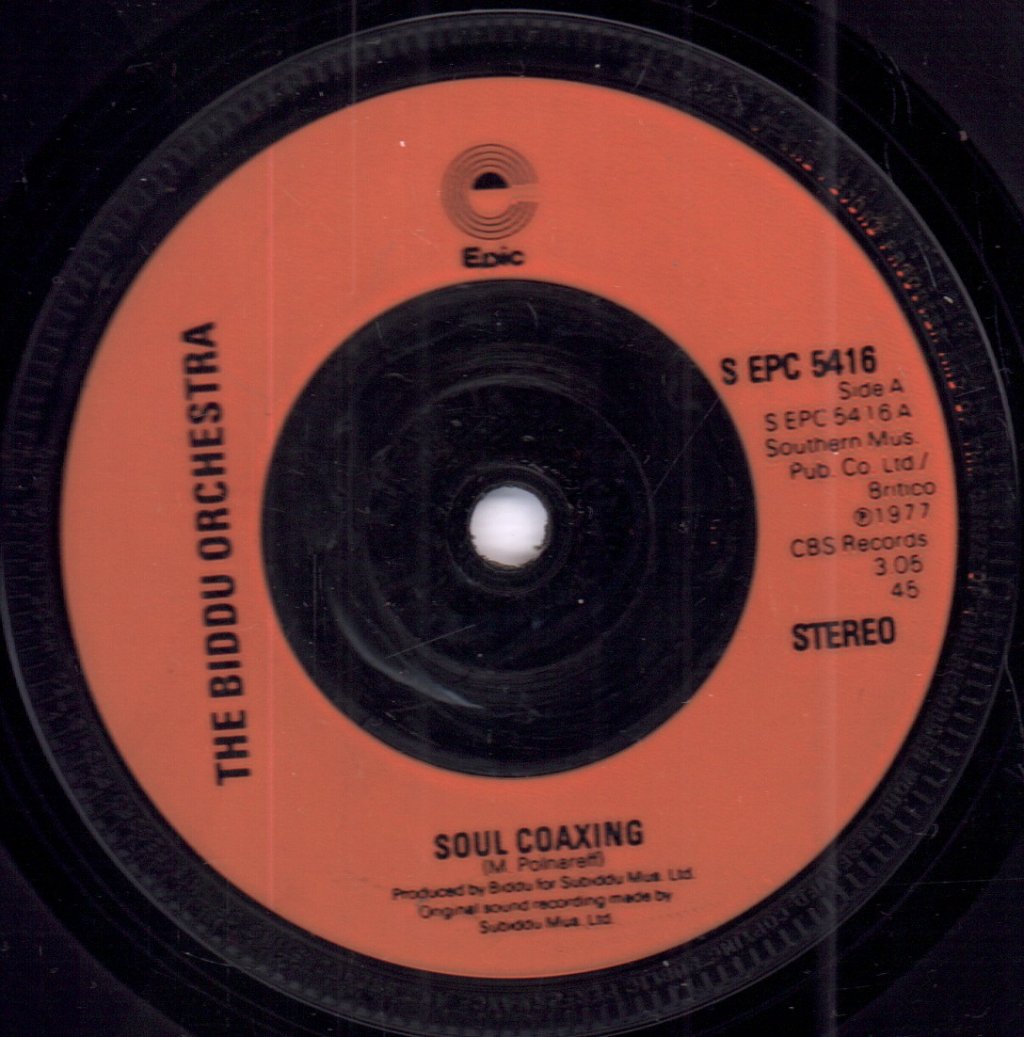 Biddu Orchestra - Soul Coaxing - 7 Inch