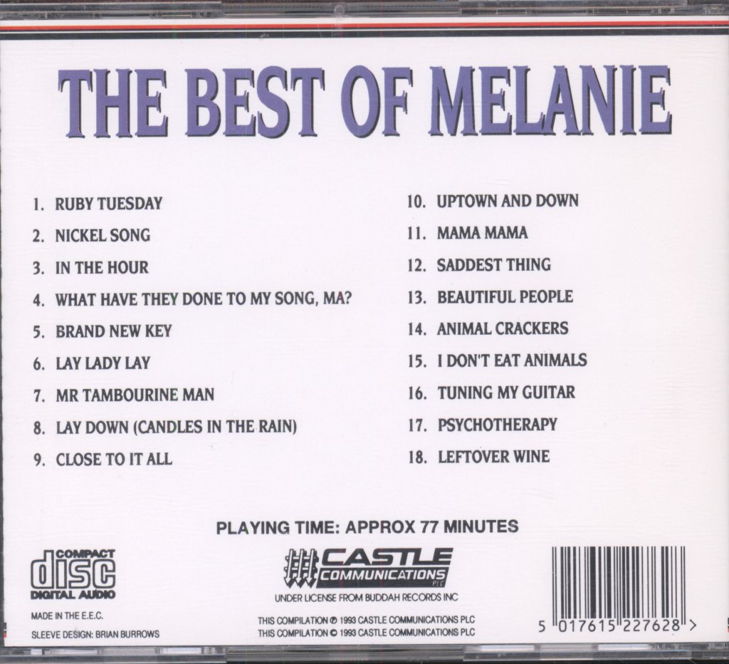 Melanie - Best Of Melanie - Cd