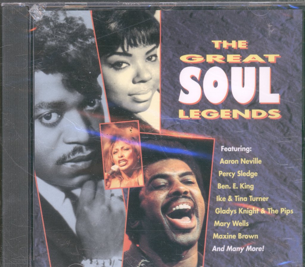 Various Artists - Great Soul Legends - Cd