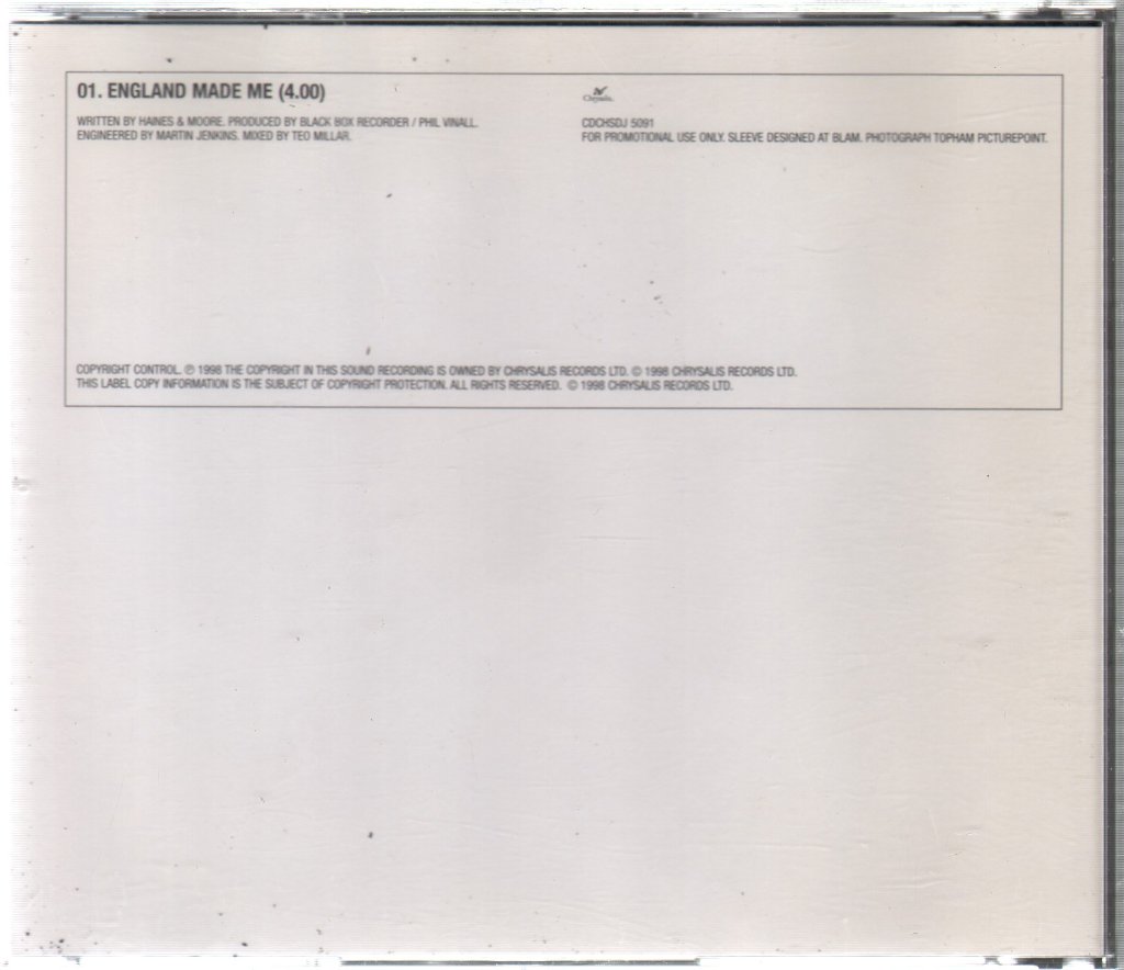 Black Box Recorder - England Made Me - Cd