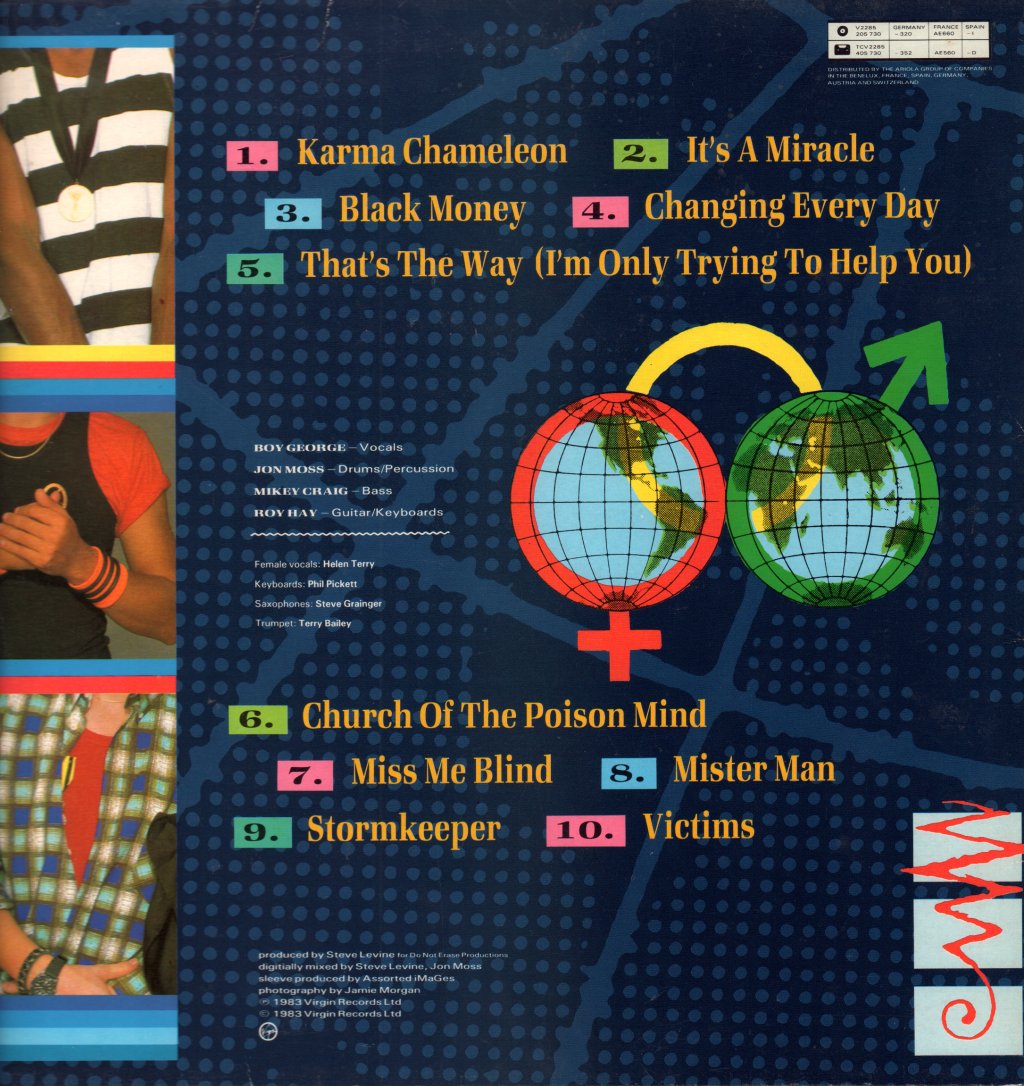 Culture Club - Colour By Numbers - Lp