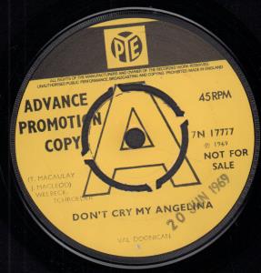 Val Doonican - Don't Cry For Me Argentina - 7 Inch