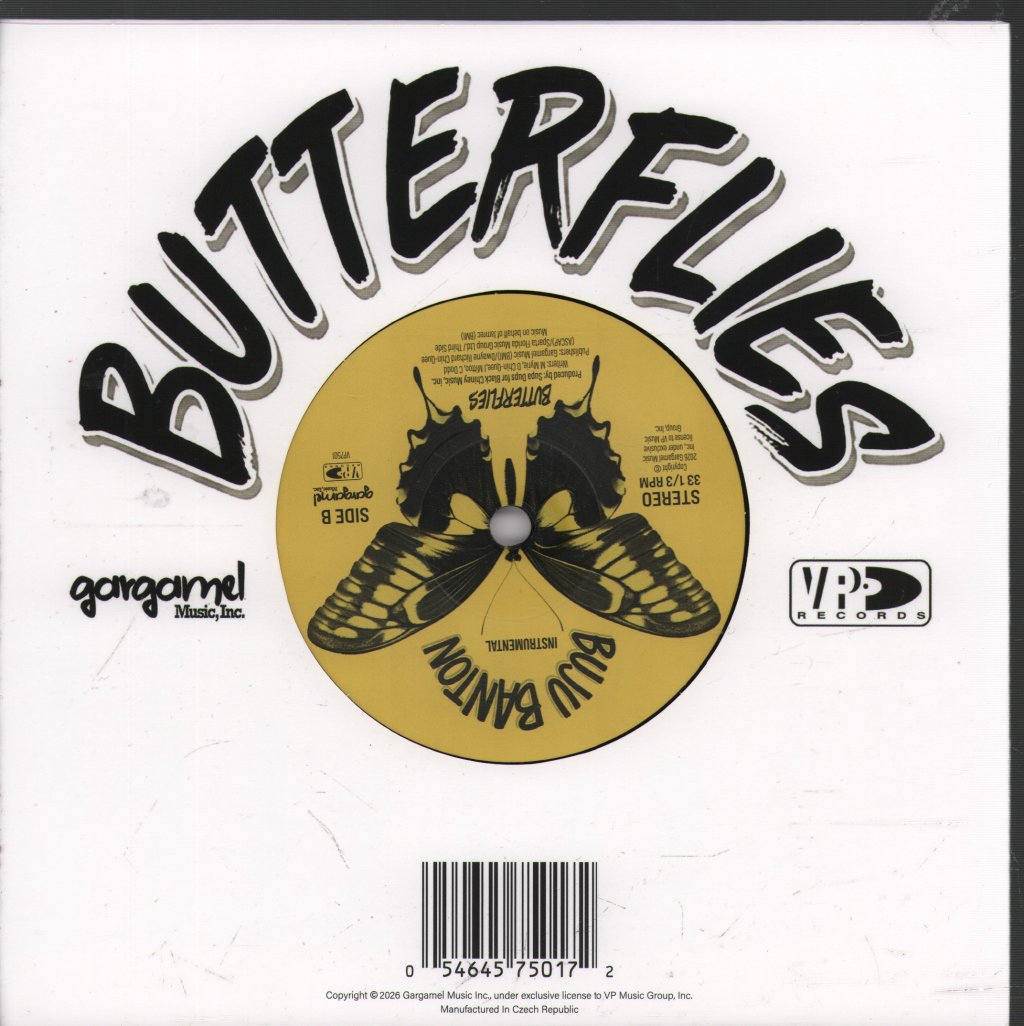 Buju Banton - Butterflies - 7 Inch