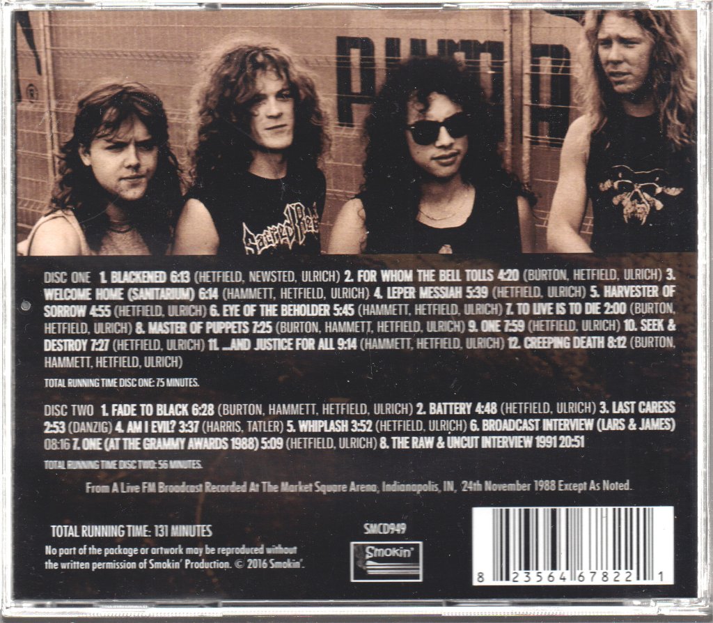 Metallica - Market Square Heroes - Double Cd