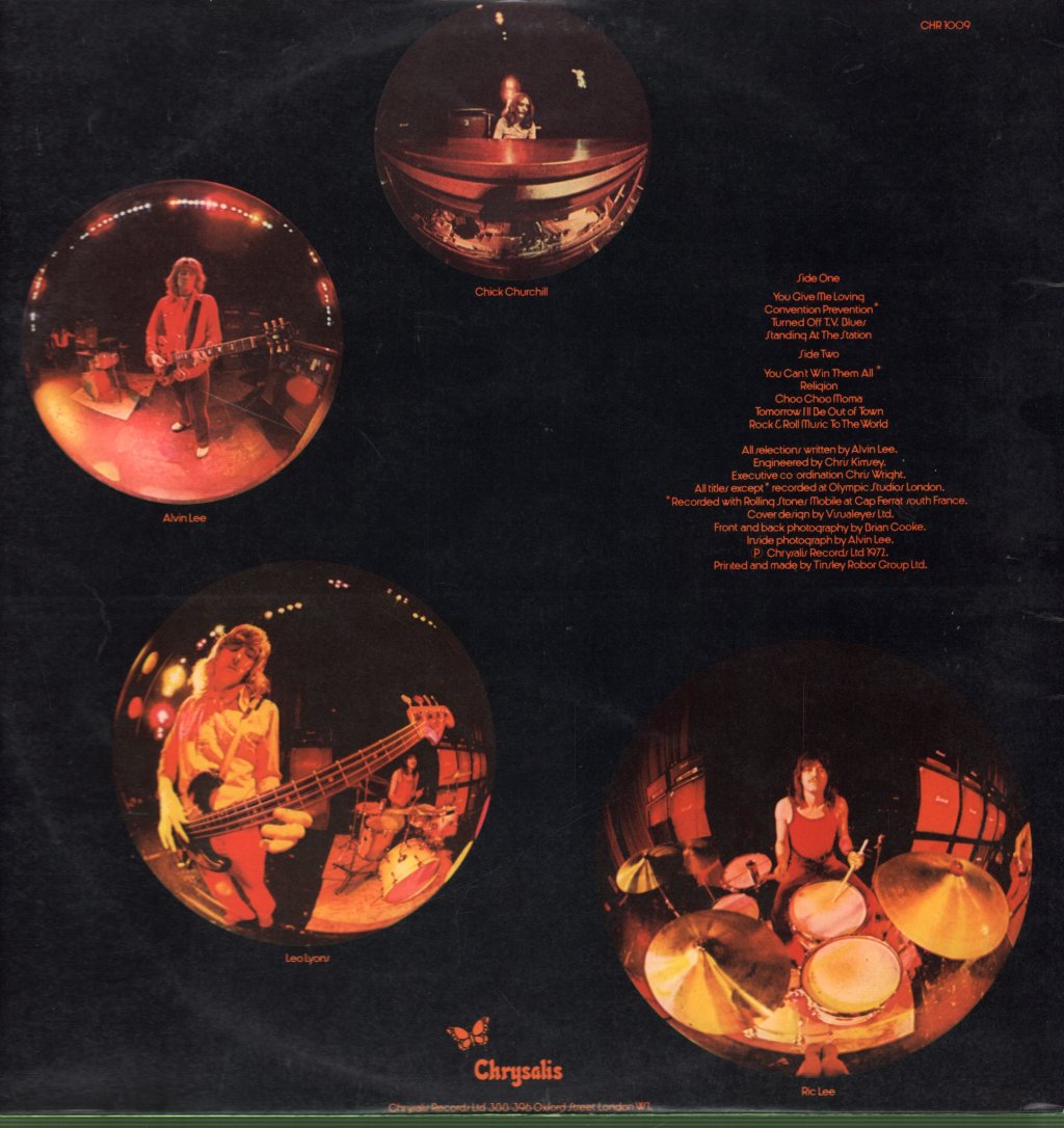 Ten Years After - Rock And Roll Music To The World - Lp