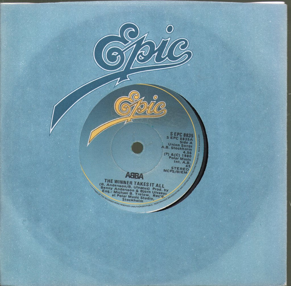 ABBA - Winner Takes It All - 7 Inch