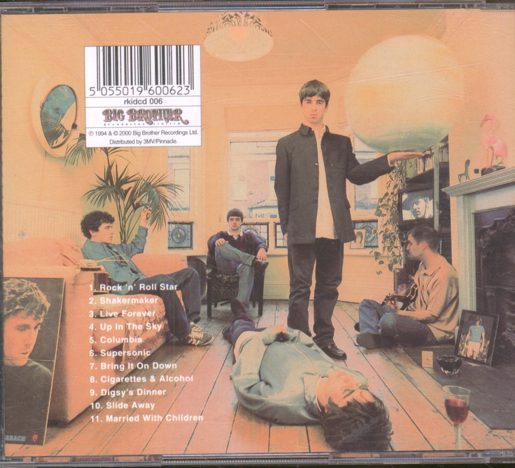 Oasis - Definitely Maybe - Cd
