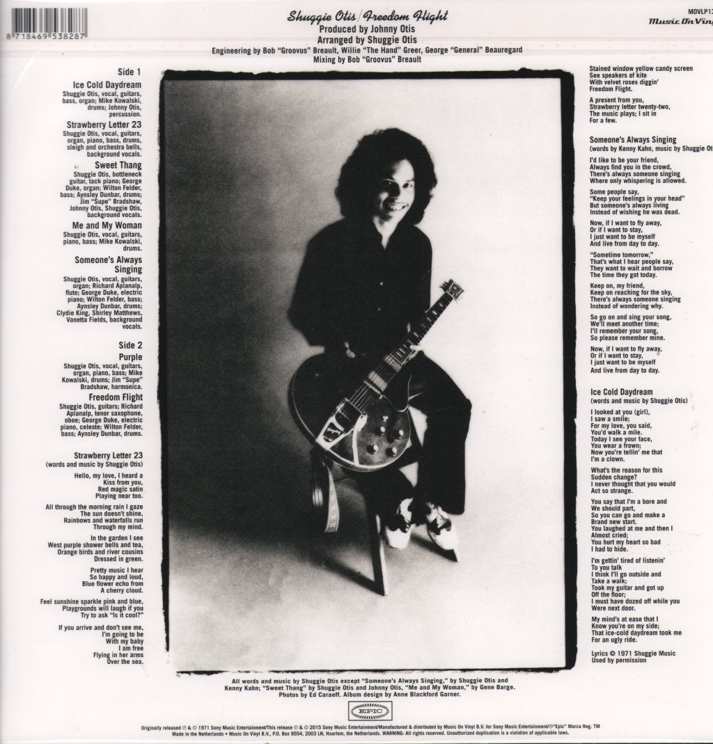 Shuggie Otis - Freedom Flight - Lp
