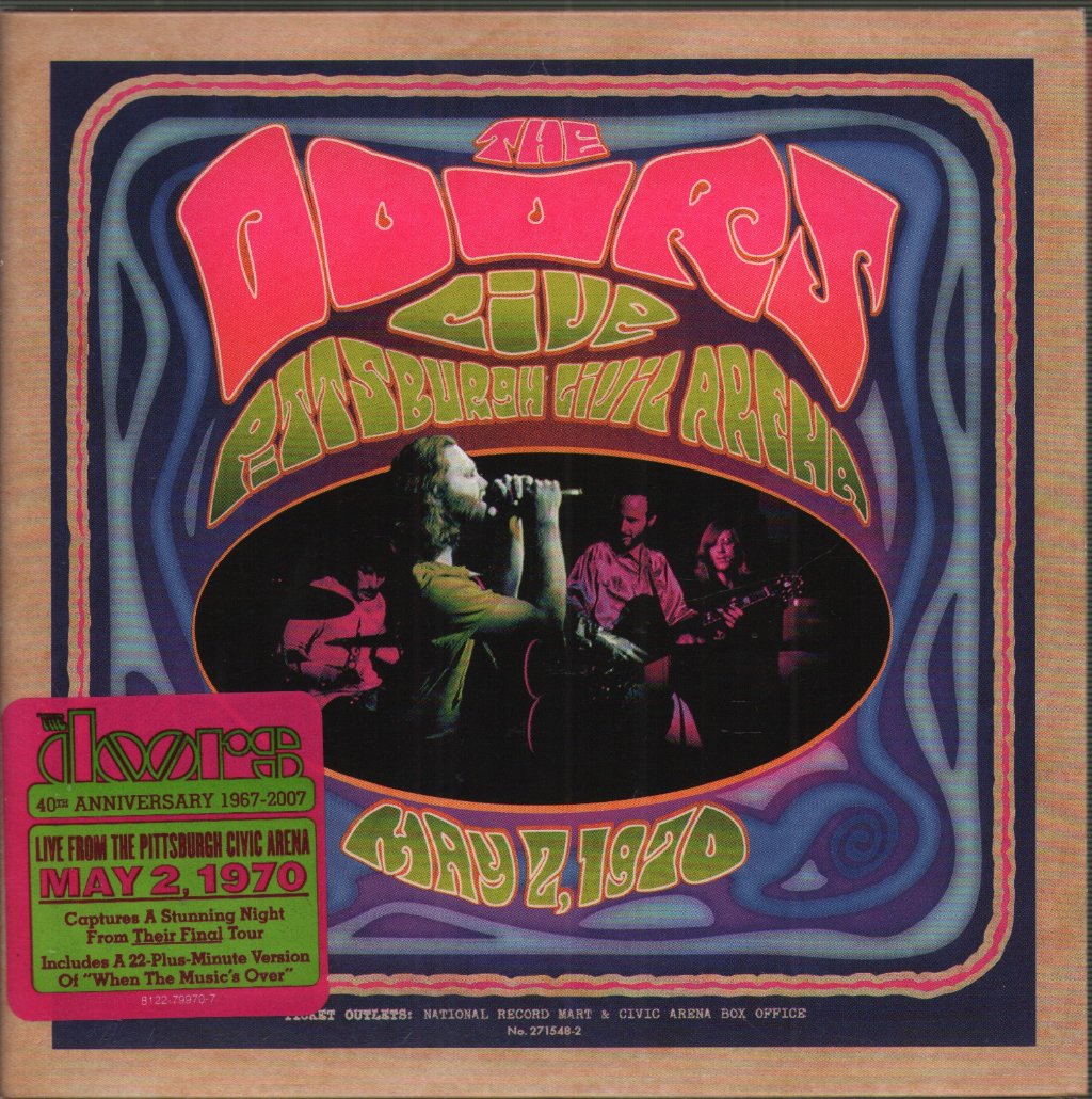 Doors - Live In Pittsburgh 1970 - Cd
