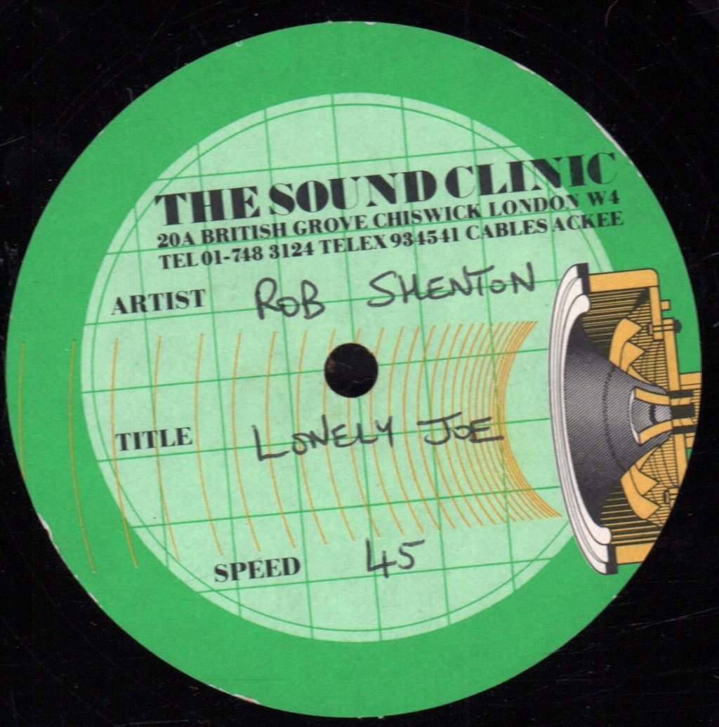 Robb Shenton - Lonely Joe - 10 Inch
