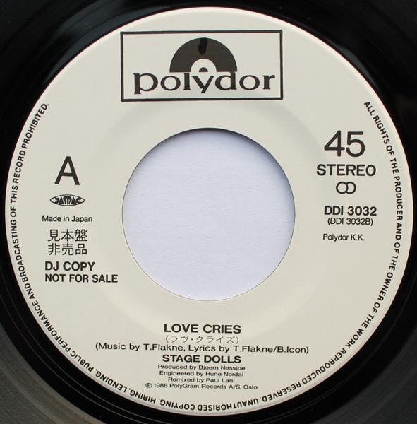 Jimmy Somerville Featuring June Miles Kingston / Stage Dolls - Comment Te Dire Adieu / Love Cries - 7 Inch