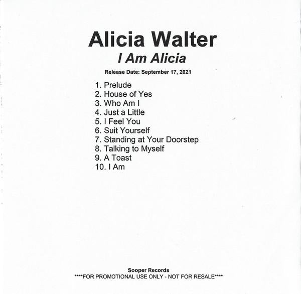 Alicia Walter - I Am Alicia - Cd
