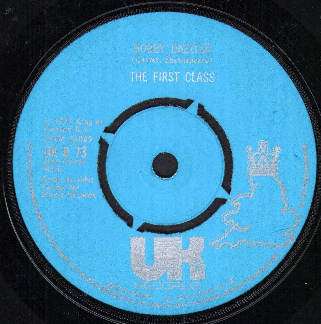 First Class (70'S Pop Group) - Bobby Dazzler - 7 Inch