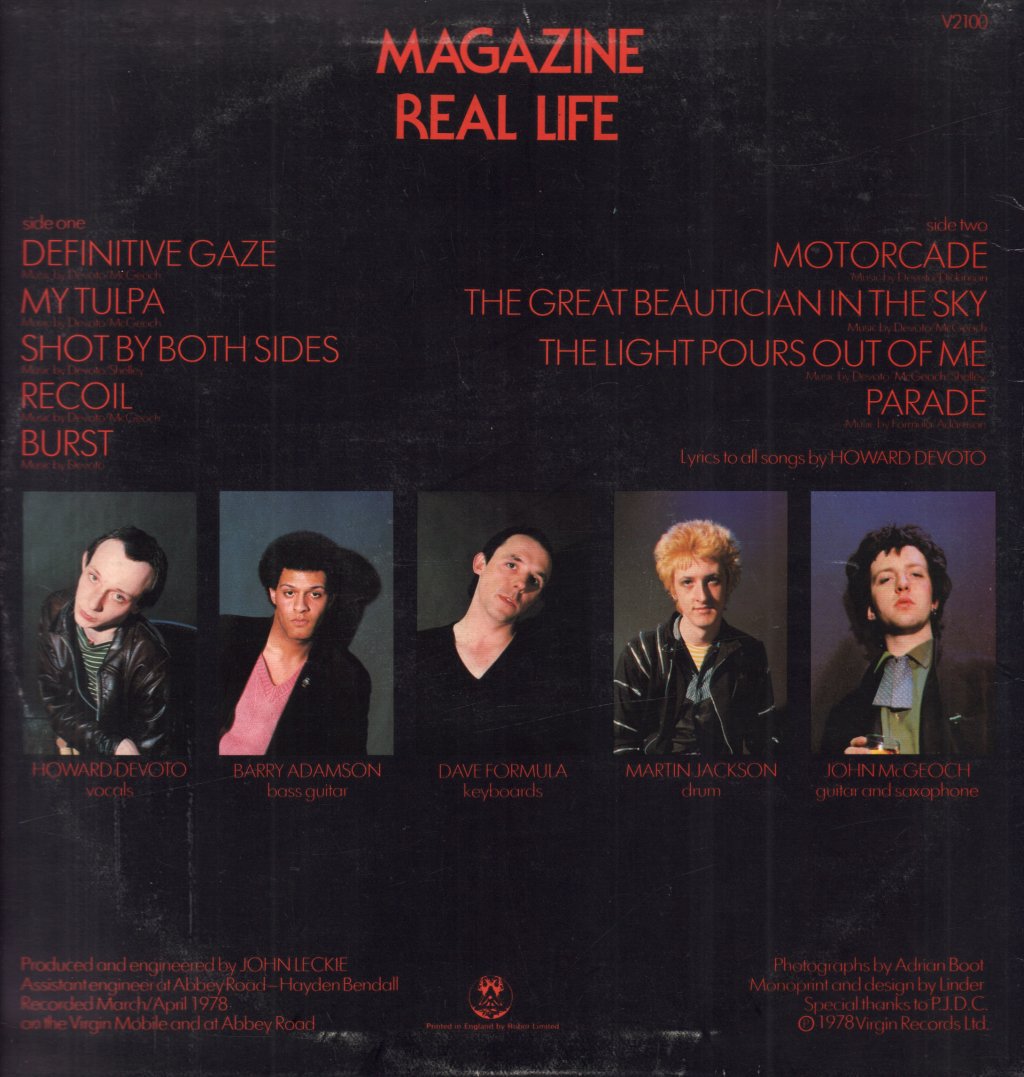 Magazine - Real Life - Lp