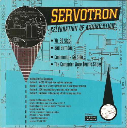 Servotron - Celebration Of Annihilation - 7 Inch