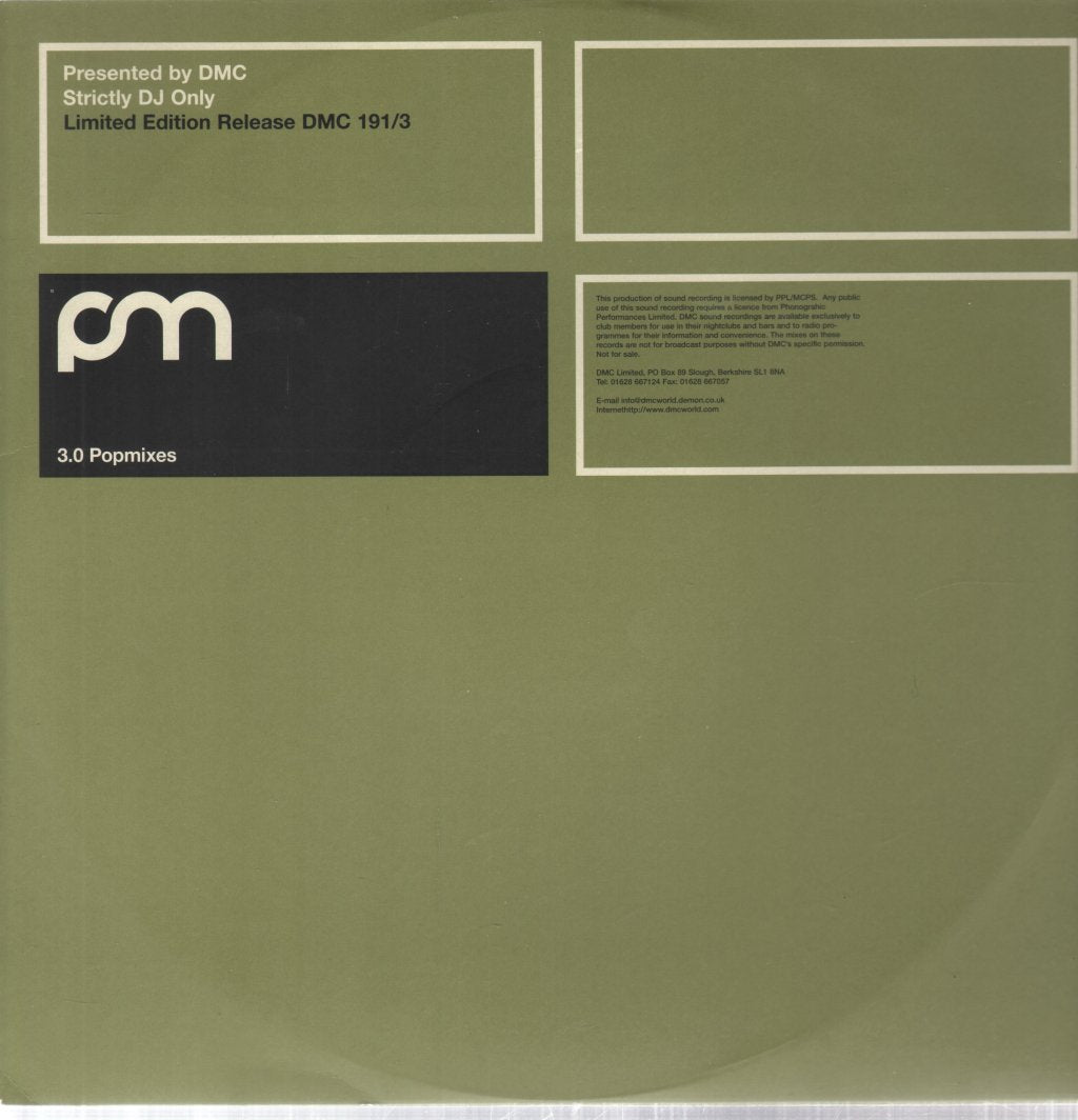 Various Artists - Pop Mixes 191 - 12 Inch