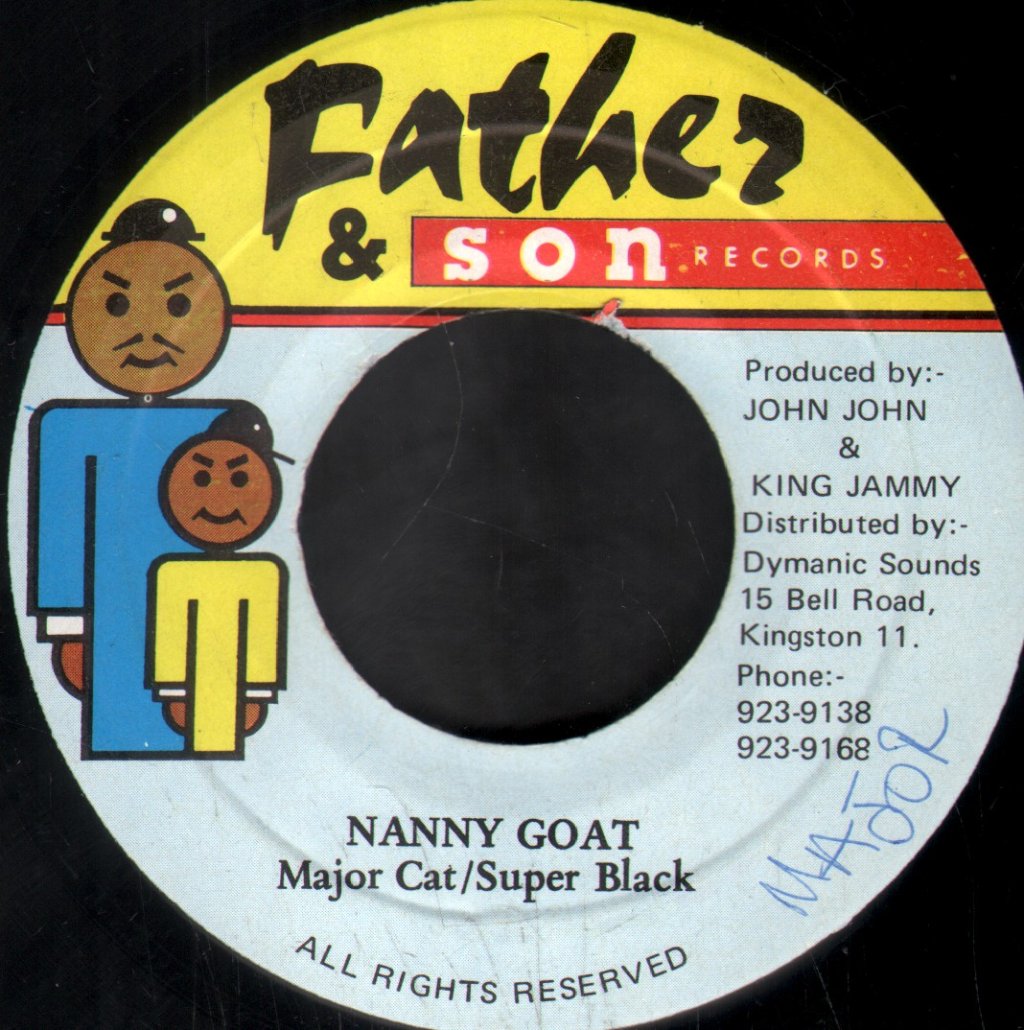 Major Cat / Super Black - Nanny Goat - 7 Inch