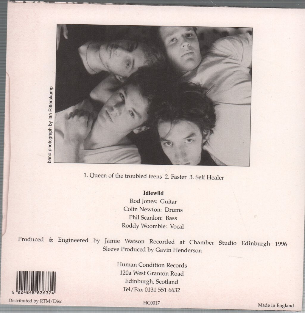 Idlewild - Queen Of The Troubled Teens - 7 Inch