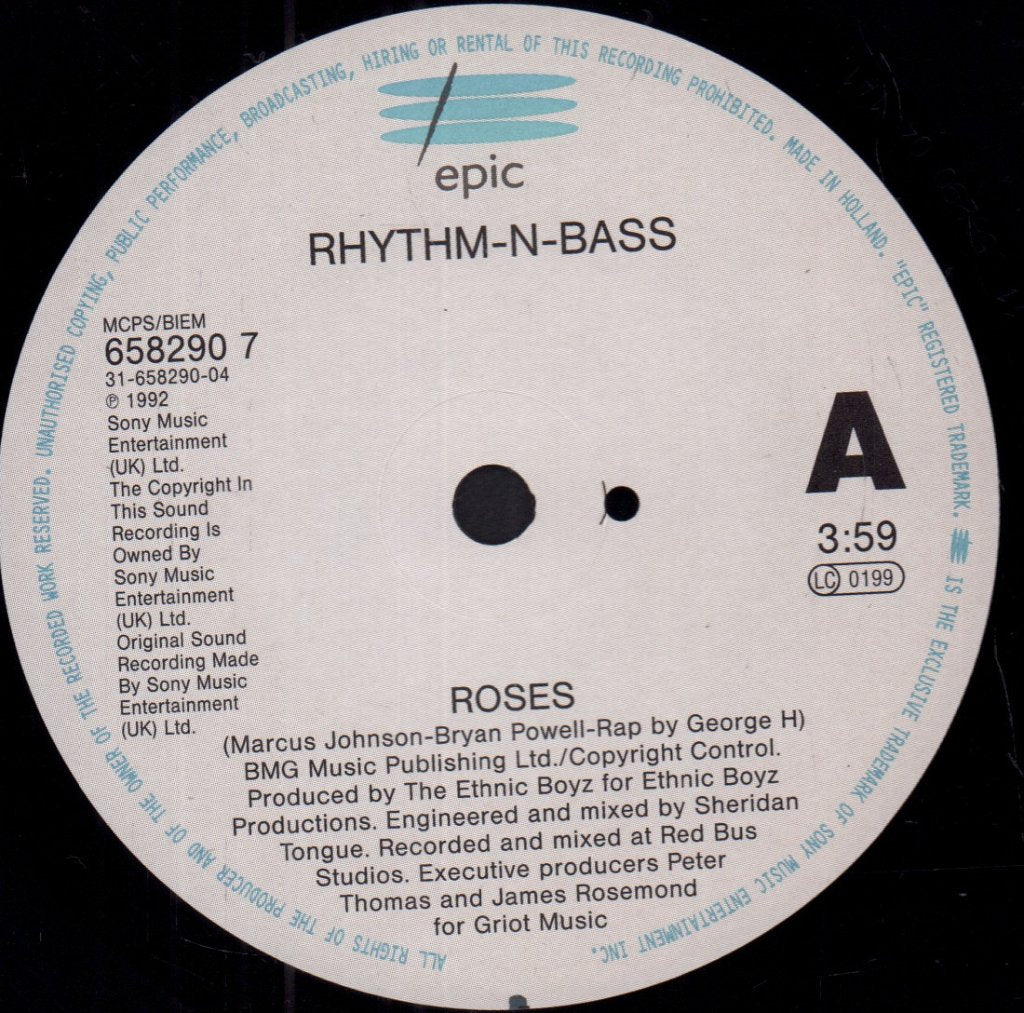 Rhythm N Bass - Roses - 7 Inch