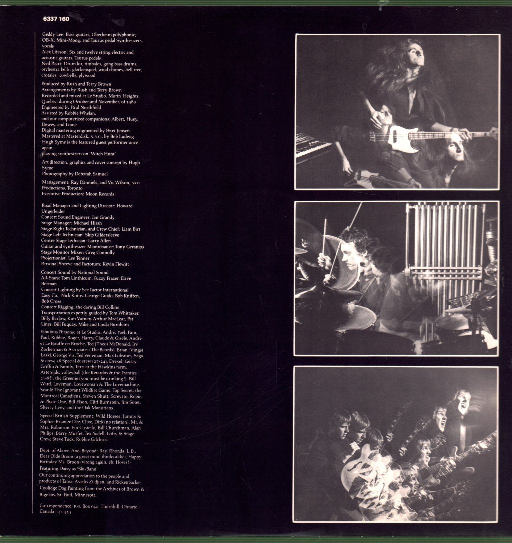 Rush - Moving Pictures - Lp