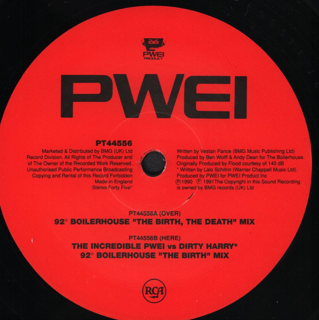 Pop Will Eat Itself - 92F Boilerhouse - 12 Inch