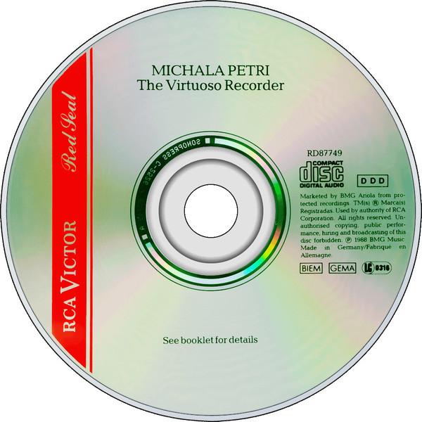 Michala Petri - Virtuoso Recorder - Cd