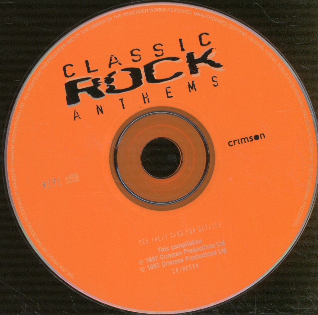 Various Artists - Classic Rock Anthems - Cd